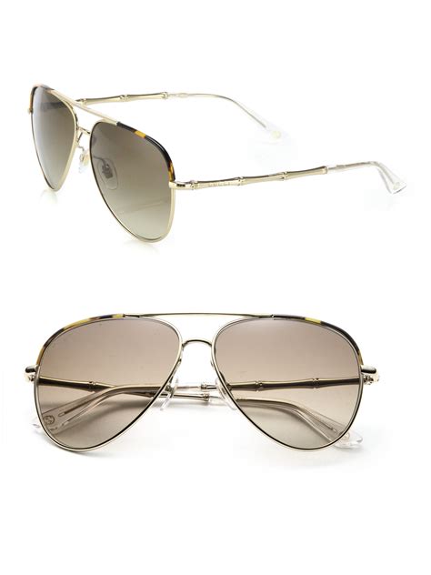 gucci monochromatic 59mm aviator sunglasses ebay|Gucci aviator sunglasses for women.